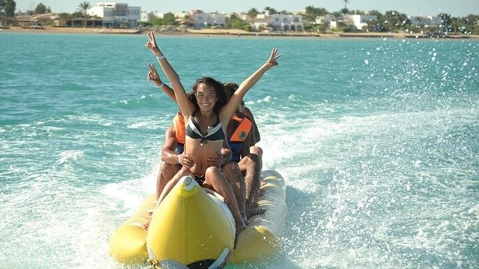 Quadra Ride & Banana Boat Fun with Private Transport / Hurghada