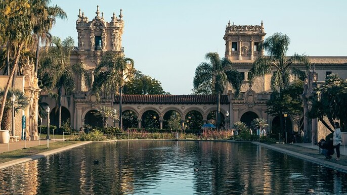 The Story of San Diego's Balboa Park A Walk Down El Prado
