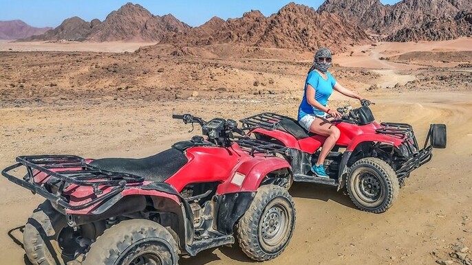 Desert ATV Quad Safari with Transfers :Sharm El Sheikh