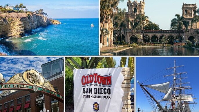 Essential San Diego 5 Self Guided Walking Tours Bundle
