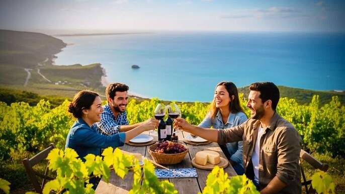 Private Lisbon-Arrábida Wine Tour: 3 Wineries, Delicacies & Views