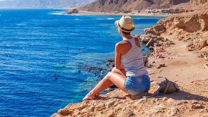 Blue Hole, Canyon Stop, ATV, Camel & BBQ lunch :Sharm El Sheikh