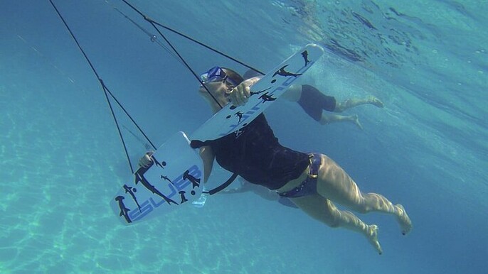 Thrilling Sub Wing & Water Ski Experience & Transfer / Hurghada