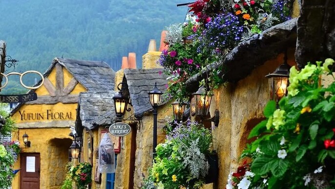 Nyoirinji Temple Beppu Hells and Yufuin Day Tour from Fukuoka