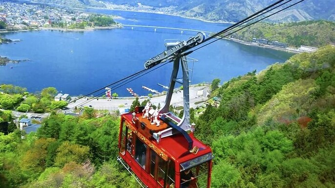 Mt Fuji Tour to Oshino, Kawaguchiko Cable Car & Matcha Experience