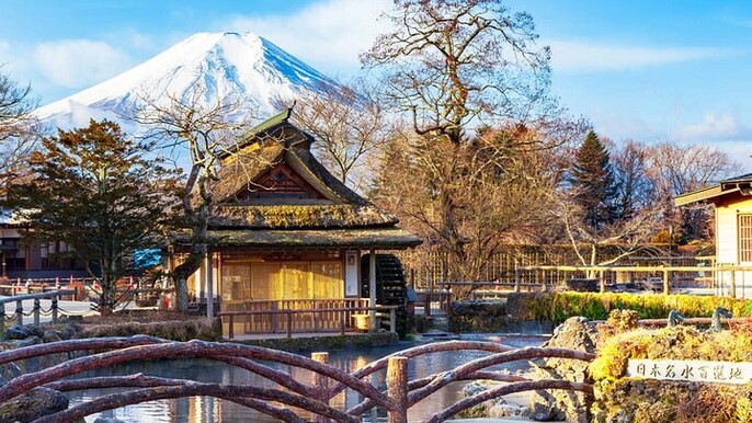 Mt. Fuji Scenic Day Tour Arakurayama Tendi Oshino and Kawaguchiko