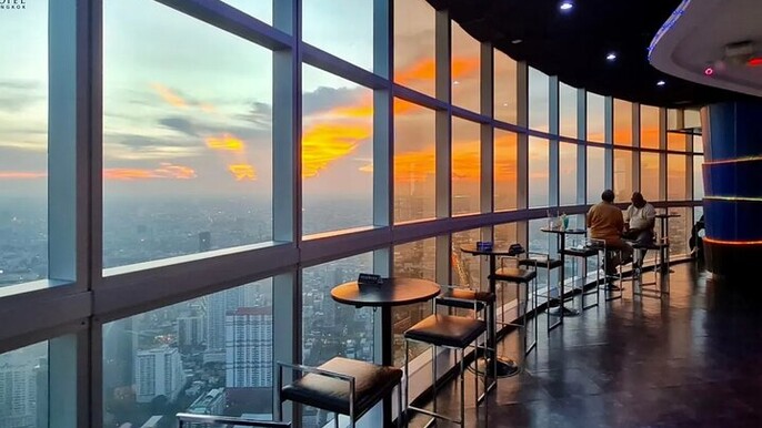 Baiyoke Sky Hotel 82nd Floor with Crystal Grill Buffet | Bangkok
