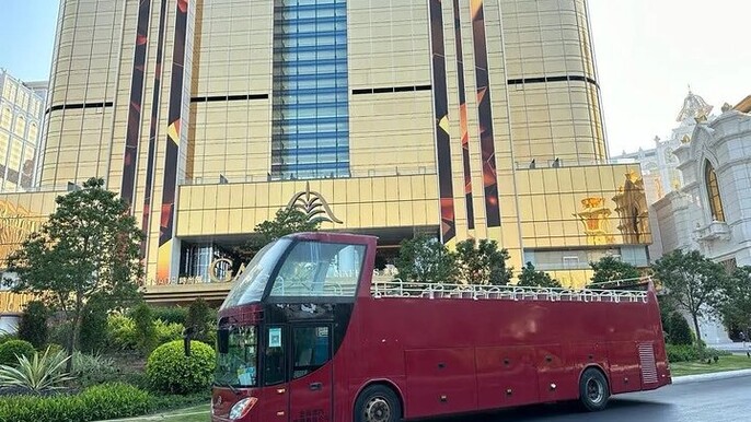 Hop-On Hop-Off Open Top Bus Tour in Macau