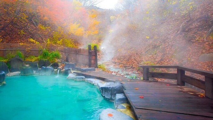 Kyushu Aso Volcano Kusasenri Kurokawa Onsen Day Tour from Fukuoka