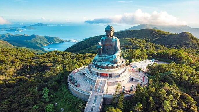 Lantau Island Day Trip | Big Buddha, Dolphin Watching & Cable Car