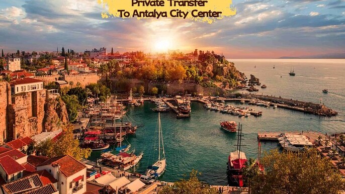 Antalya Airport: Private Transfer AYT to Antalya City Center