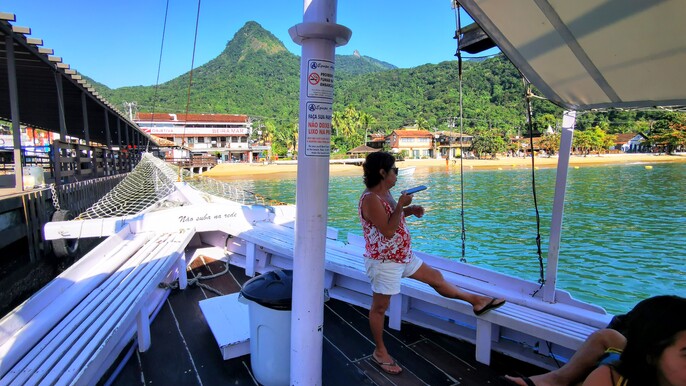 Blue Lagoon Private Schooner Tour in Ilha Grande
