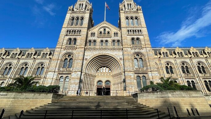 (No entry tickets) Natural History Museum London mobile audioguide
