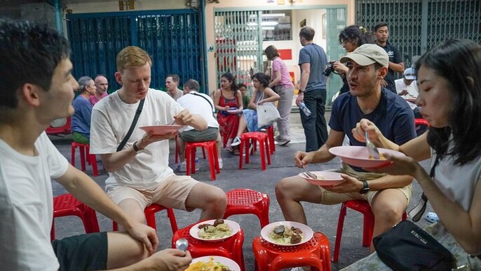 Bangkok Night Foodie Tour in Chinatown