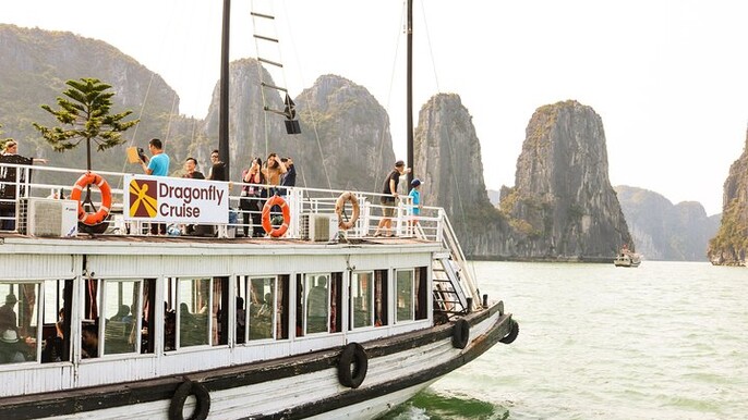 Small Group Halong Bay Islands, Caves, Kayak Tour from Hanoi