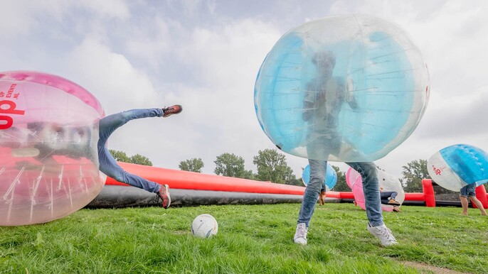 Book Bubble Football in Weesp