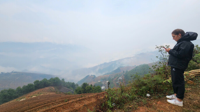 Trekking and Motorbike full day in Mu Cang Chai