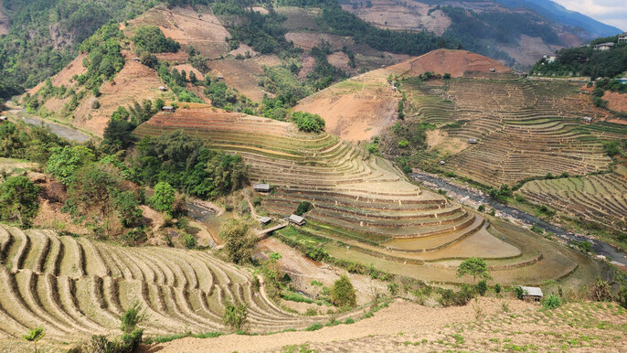 Mu Cang Chai: Motorbike Adventure with Waterfalls & Villages