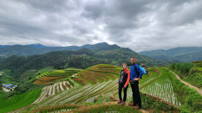 From Sapa: 2-Day Easy Rider Tour to Mu Cang Chai Loop