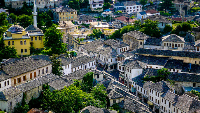 Guided tour of Gjirokaster from Durres