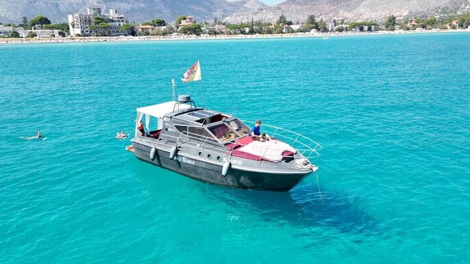 Palermo Luxury Yacht Tour Food Wine and Snorkeling In The Caves