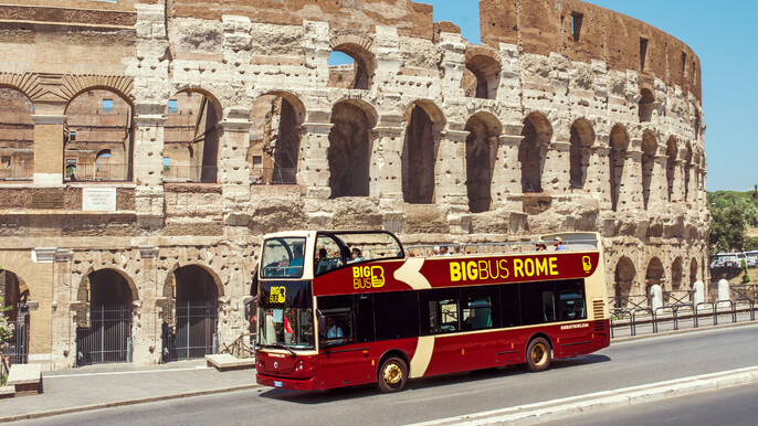 Rome Hop-on Hop-off Tour - 24h