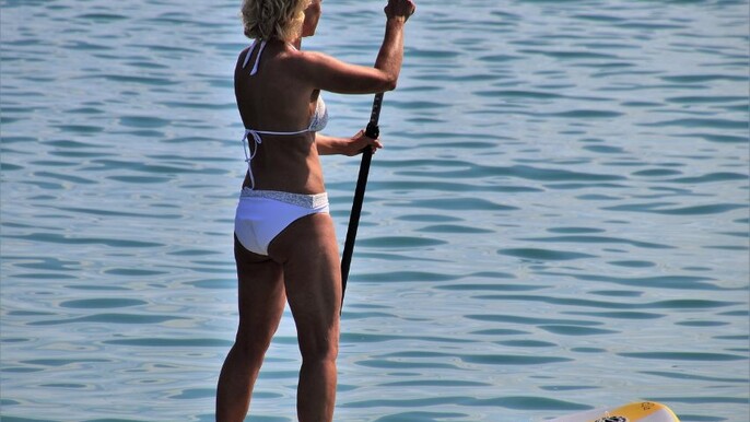 SUP lesson in Ostia Lido Beach near Rome