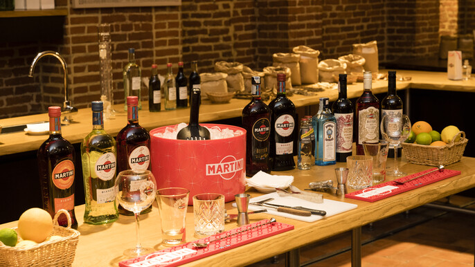 Martini Cocktail Experience in Turin