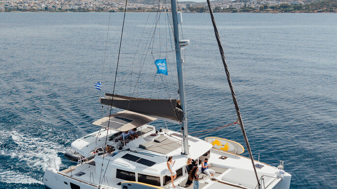 Exclusive Escape: Private Catamaran Adventure in Athens