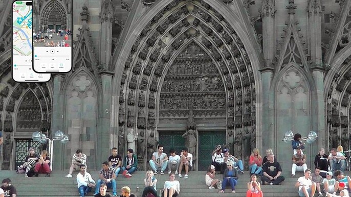 Cologne Cathedral tour audio guide with mobile app