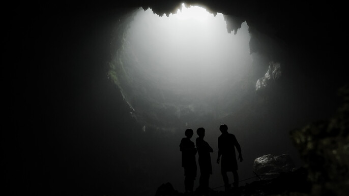 Yogyakarta Adventure : Jomblang Cave and Kali Suci Tubing Guide Sharing Tour