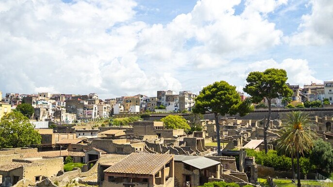 Archaeological Park of Herculaneum Entry Ticket