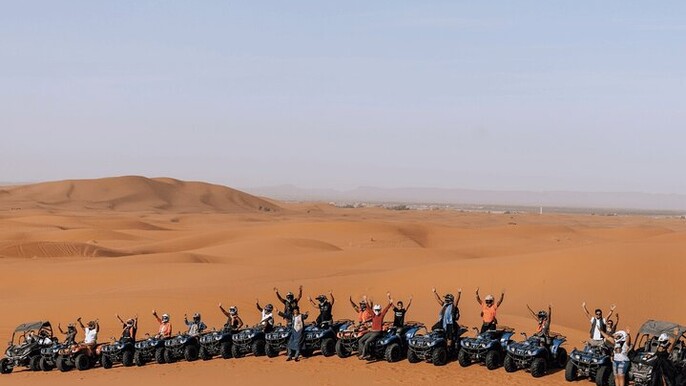 ATV Quad Bike Experience in Takad Forest with Beach Ride - Agadir