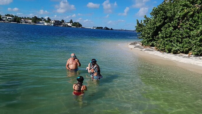 Miami: Snorkel adventure & Sandbar Trip
