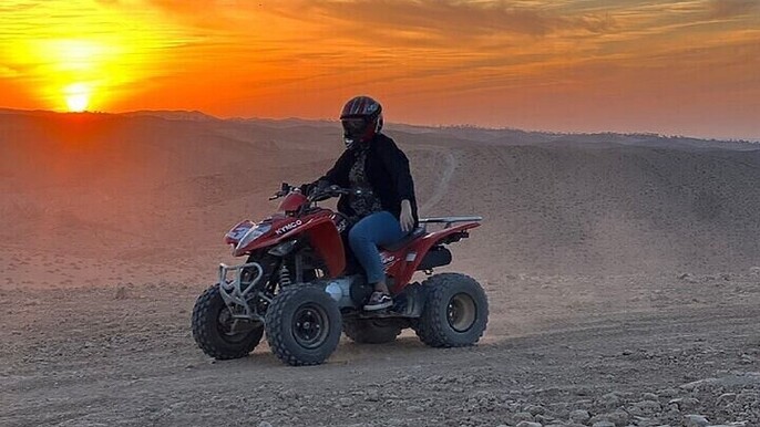ATV Quad Bike Adventure in Takad Forest with Beach Ride - Agadir