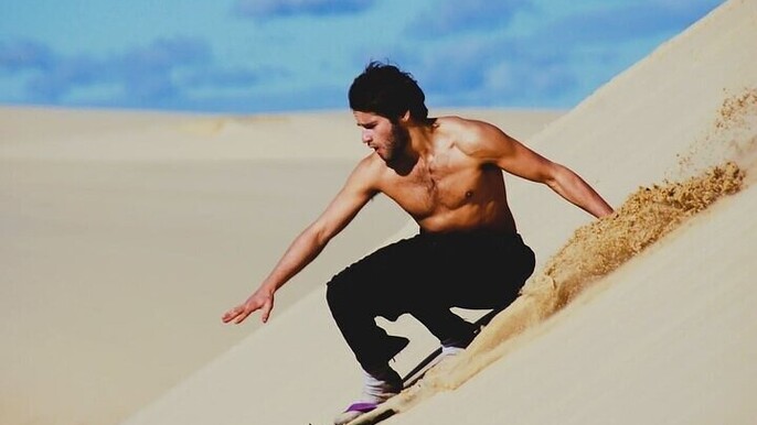 Sand Boarding Adventure With Caves View Experience - Agadir