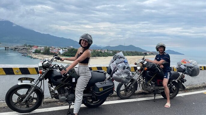 Hoi An to Hue by Motorbike Private Tour with Hai Van Pass Views