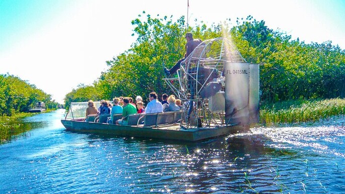 Miami Trilogy: City Tour, Boat Cruise and Everglades Adventure