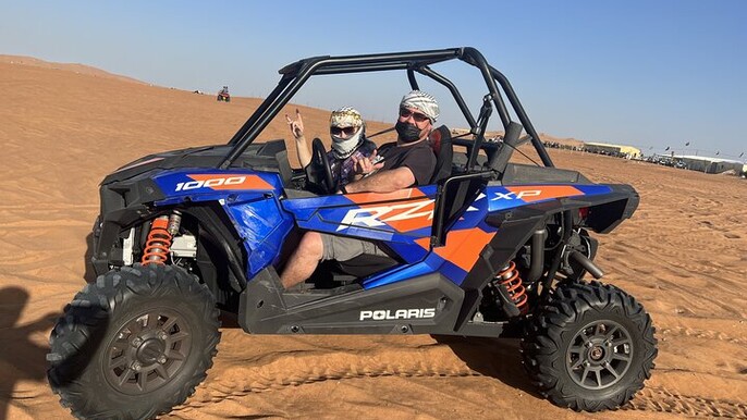 Drive Dune Buggy Quad Bike in Desert
