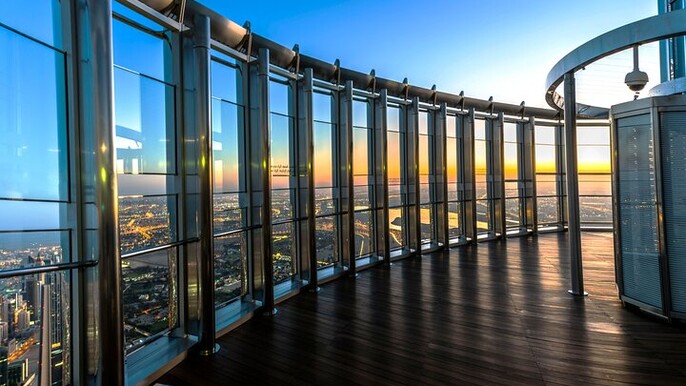 Burj Khalifa Sunrise At the Top Level 124 Ticket
