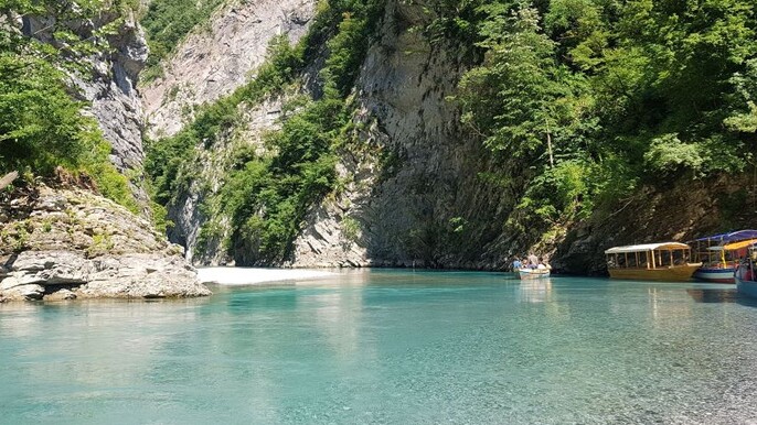 Day tour from Durres to Koman Lake and Shala Rive