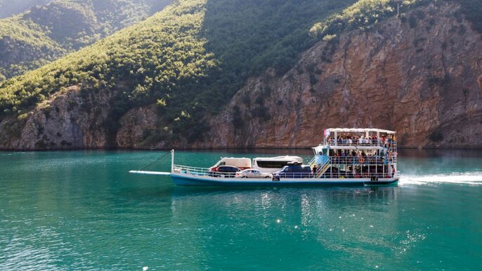 Day tour from Tirana to Koman Lake and Shala River