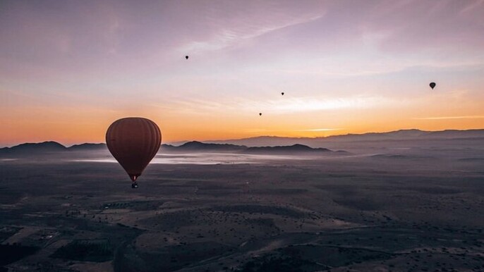 Marrakech: Balloon Flight, Berber Breakfast and Certificate