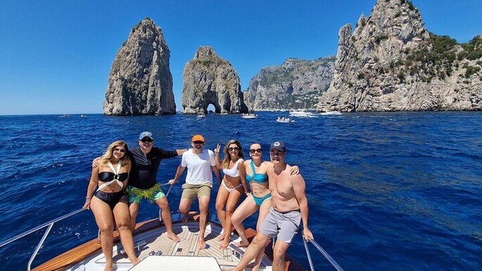 Exclusive Boat Tour, Swim and Explore hidden gems in Capri
