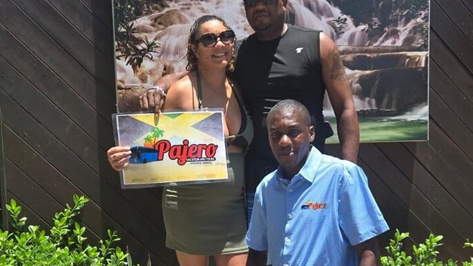 Dunn's River Falls & Park, and Views Of Ocho Rios Jamaica