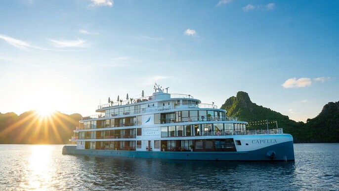 Capella Vip Cruise 3D2N Halong Bay and Lan Ha Bay from Hanoi
