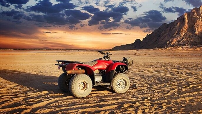 3 Hours Quad Bike with Camel Ride From Sharm El-Sheikh