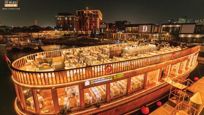 VIP Dhow Cruise at Canal with BBQ Buffet Dinner