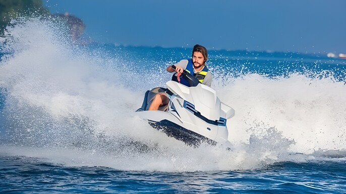 Miami: 60-minute Jet Ski Rental with Pontoon Ride