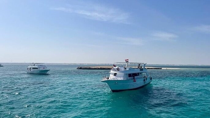 Eden Island Full Day Boat Trip With Lunch from Hurghada